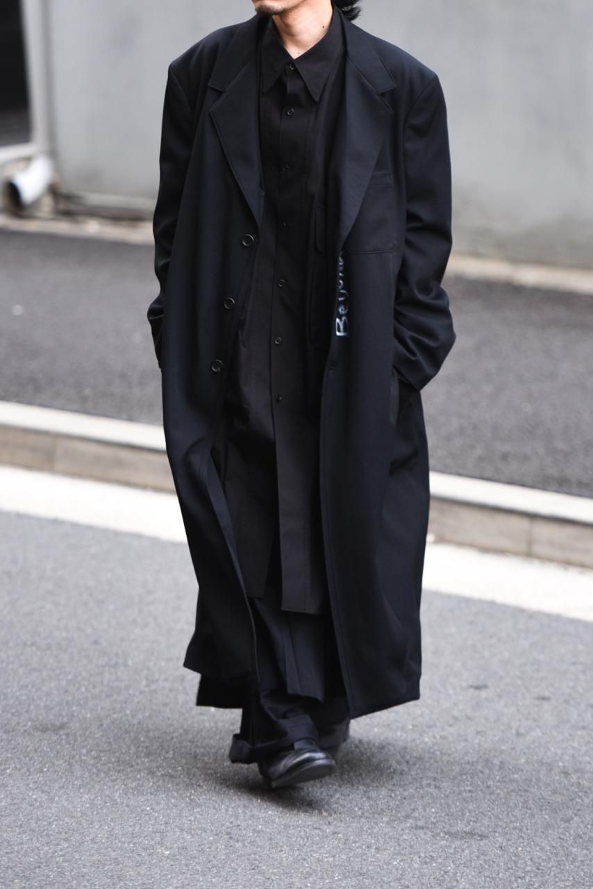 Y's Yohji Yamamoto ヨウジヤマモト レイヤード ウール コート