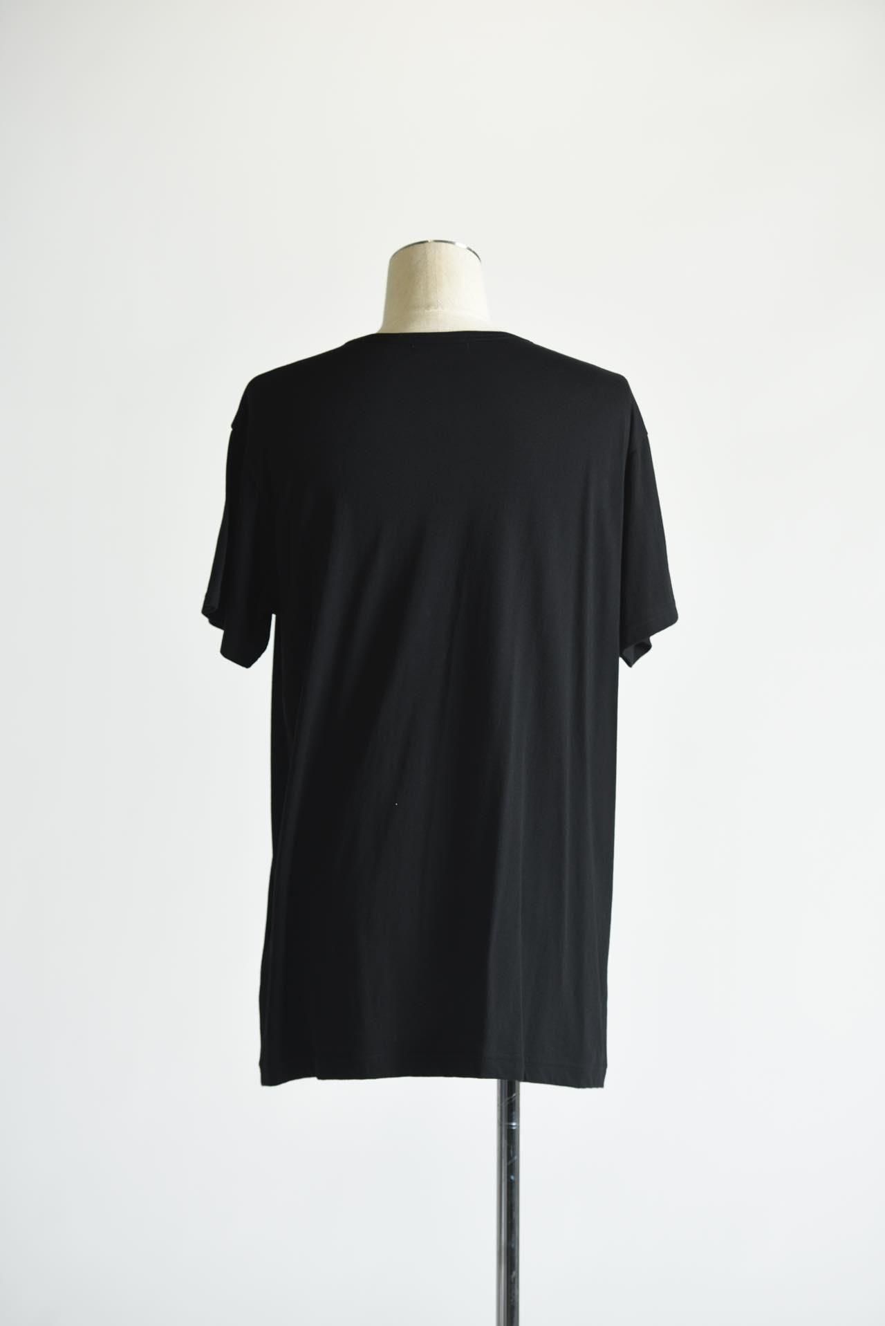 Yohji Yamamoto POUR HOMME デッサンカットソー 黒前姿 - Ka na ta