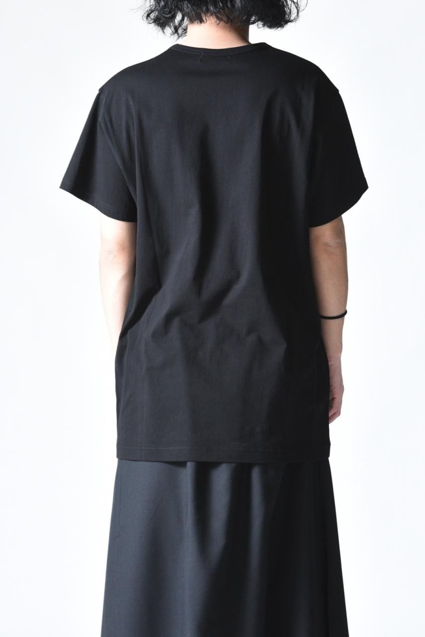 Yohji Yamamoto POUR HOMME デッサンカットソー 黒前姿 - Ka na