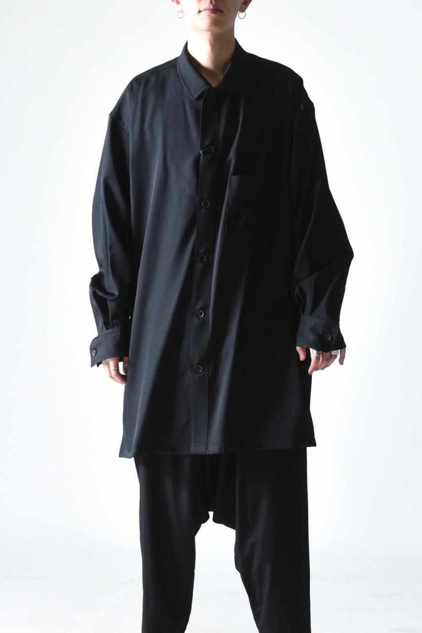 Yohji Yamamoto POUR HOMME シワギャバビッグブラウス - Ka na ta
