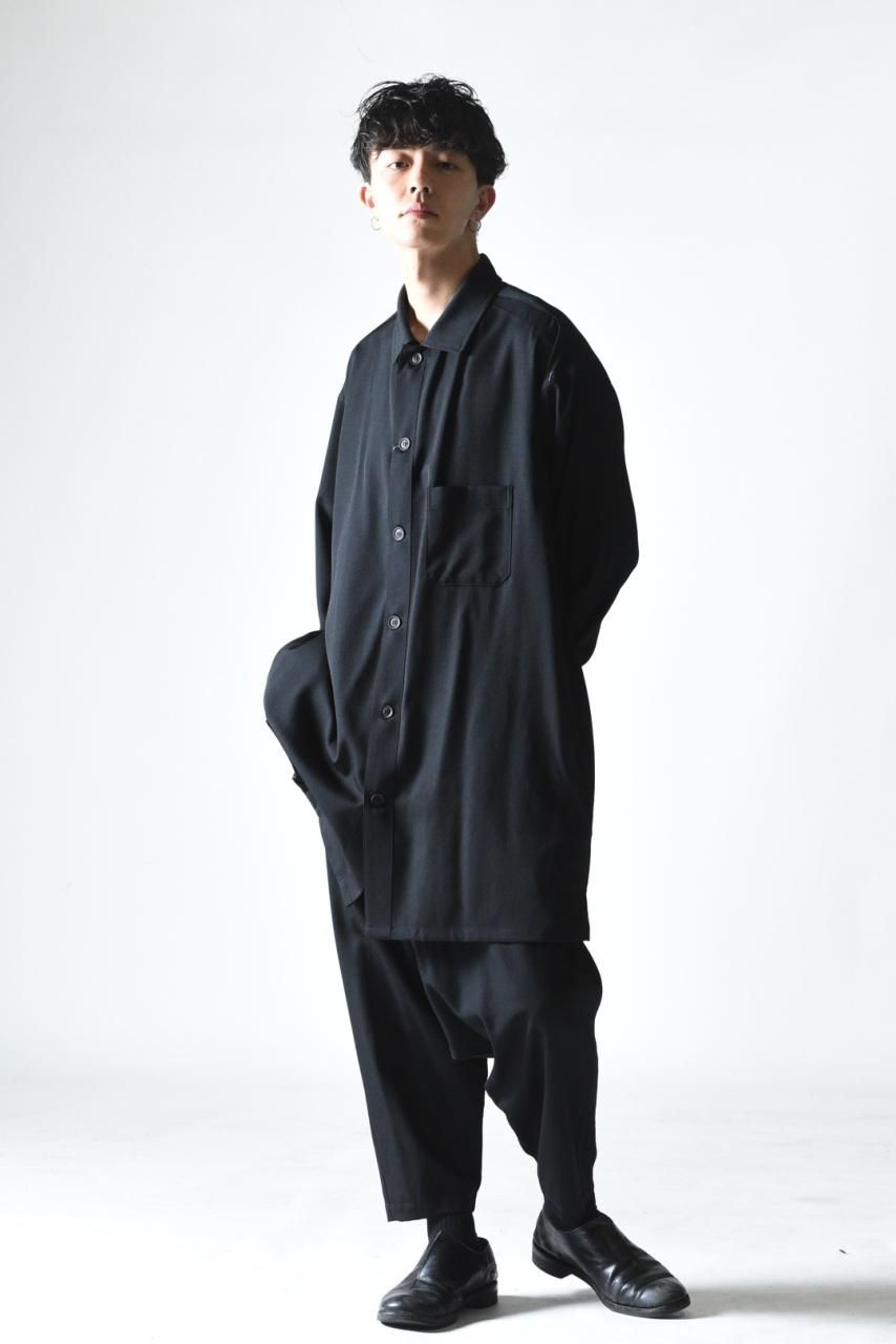 Yohji Yamamoto POUR HOMME シワギャバビッグブラウス - Ka na ta