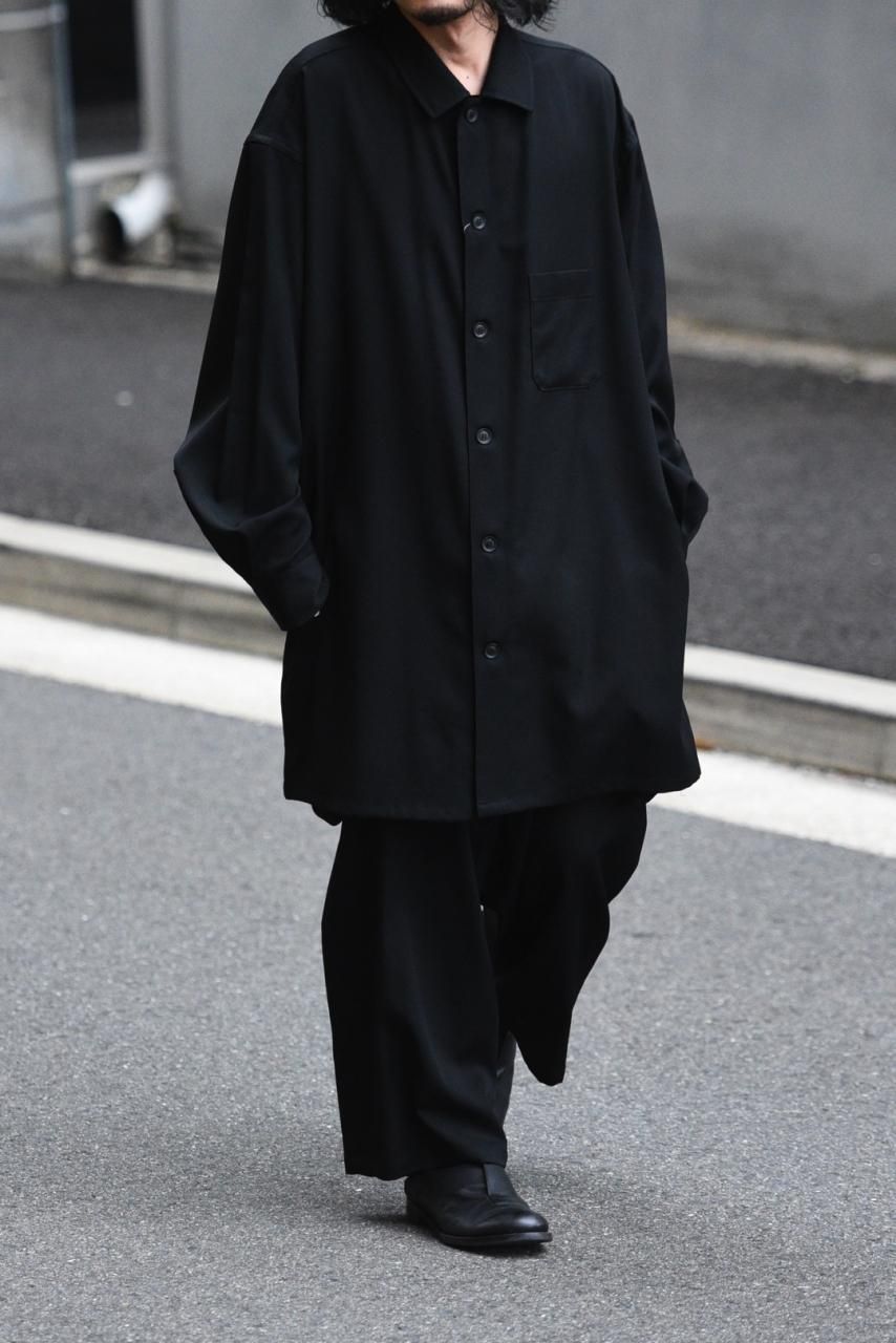 Yohji Yamamoto POUR HOMME シワギャバビッグブラウス - Ka na ta 