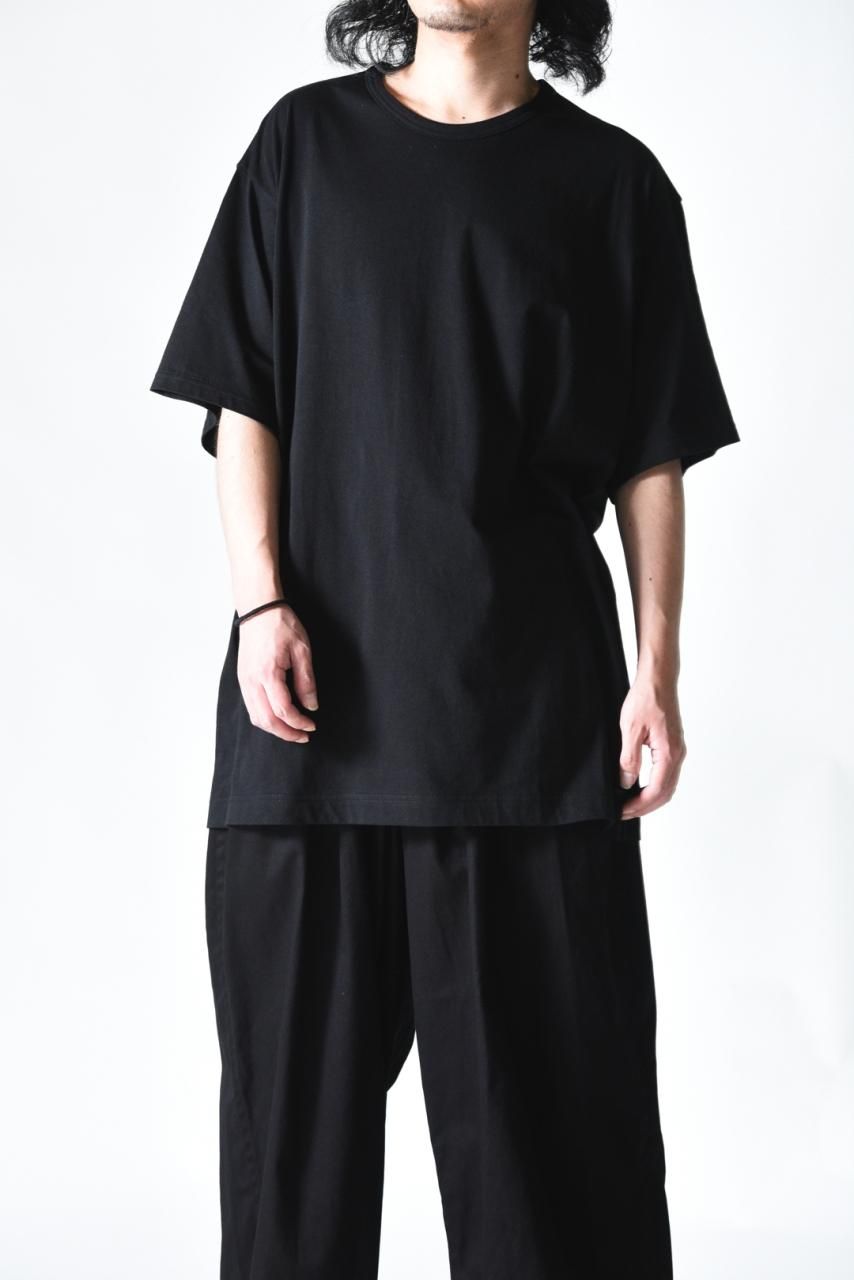j様-黒　よろしくお願いいたします yohji yamamoto - pour homme | 右脇FあきメッセージJ