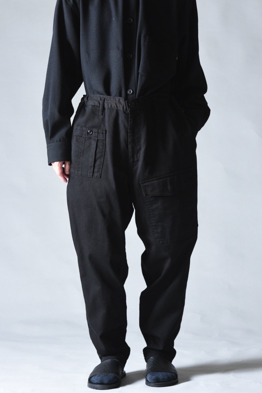 Yohji Yamamoto POUR HOMME ウエスト紐マルチポケットワークパンツ - Ka na ta,Yohji Yamamoto取扱  Dear Joze. の通販サイト