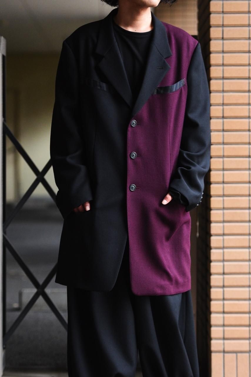 Y's for men COMBINATION JACKET WITH ZIG-ZAG STITCH - Ka na Y's for men COMBINATION JACKET WITH ZIG-ZAG STITCH - Ka na