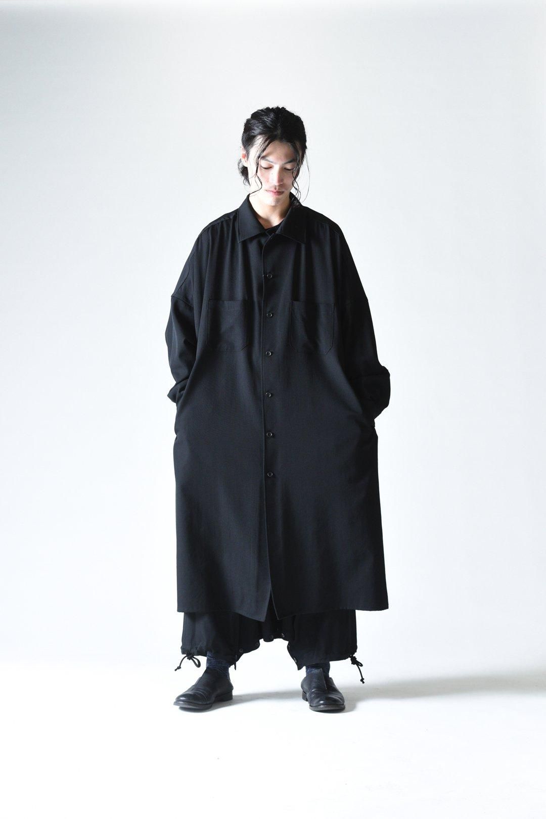 Yohji ていたし Yamamoto POUR HOMME ロングシャツ