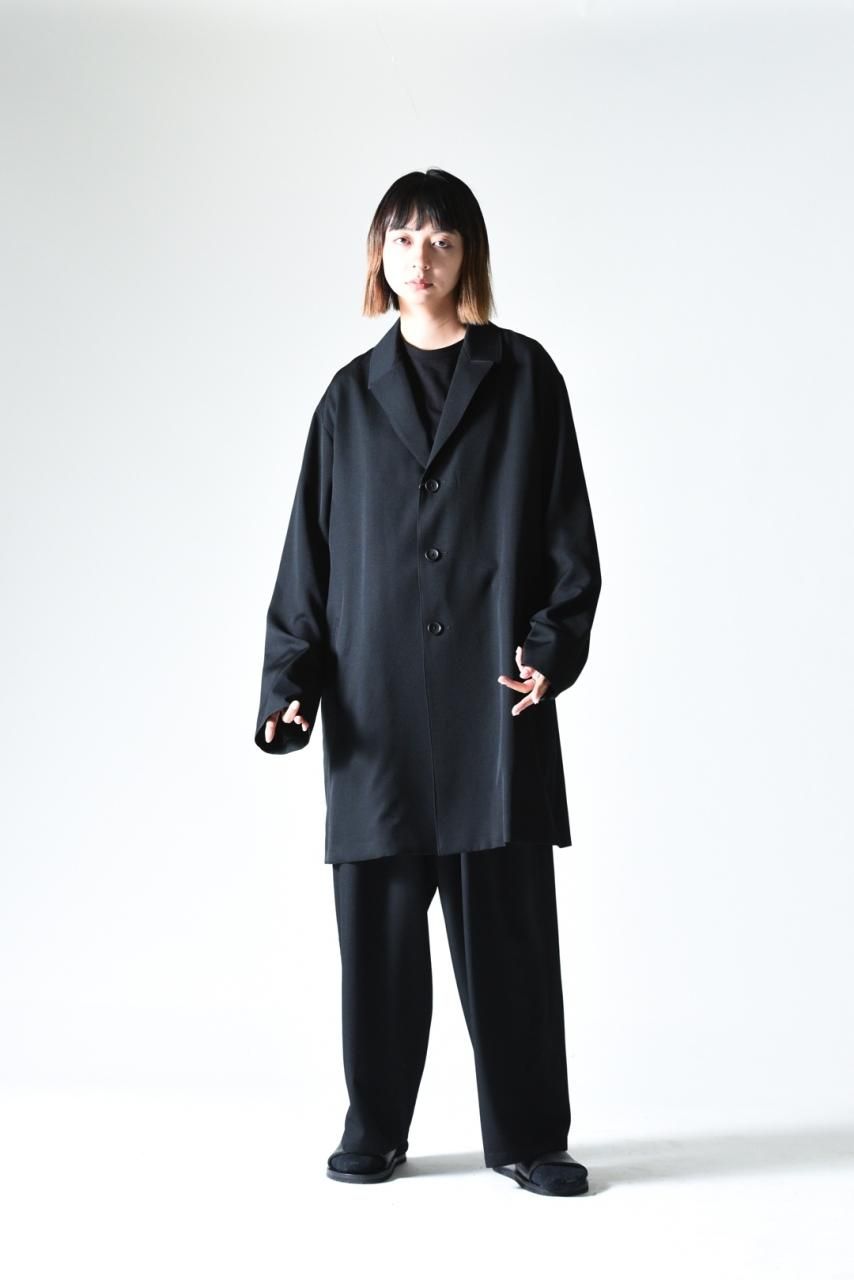 Yohji Yamamoto POUR HOMME シワギャバスタンドカラー×テーラード