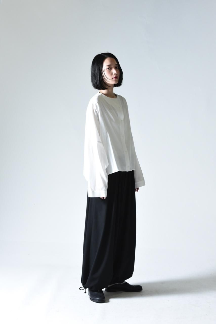 Yohji Yamamoto POUR HOMME シワギャバファスナーバルーンパンツ Yohji Yamamoto POUR HOMME シワギャバファスナーバルーンパンツ