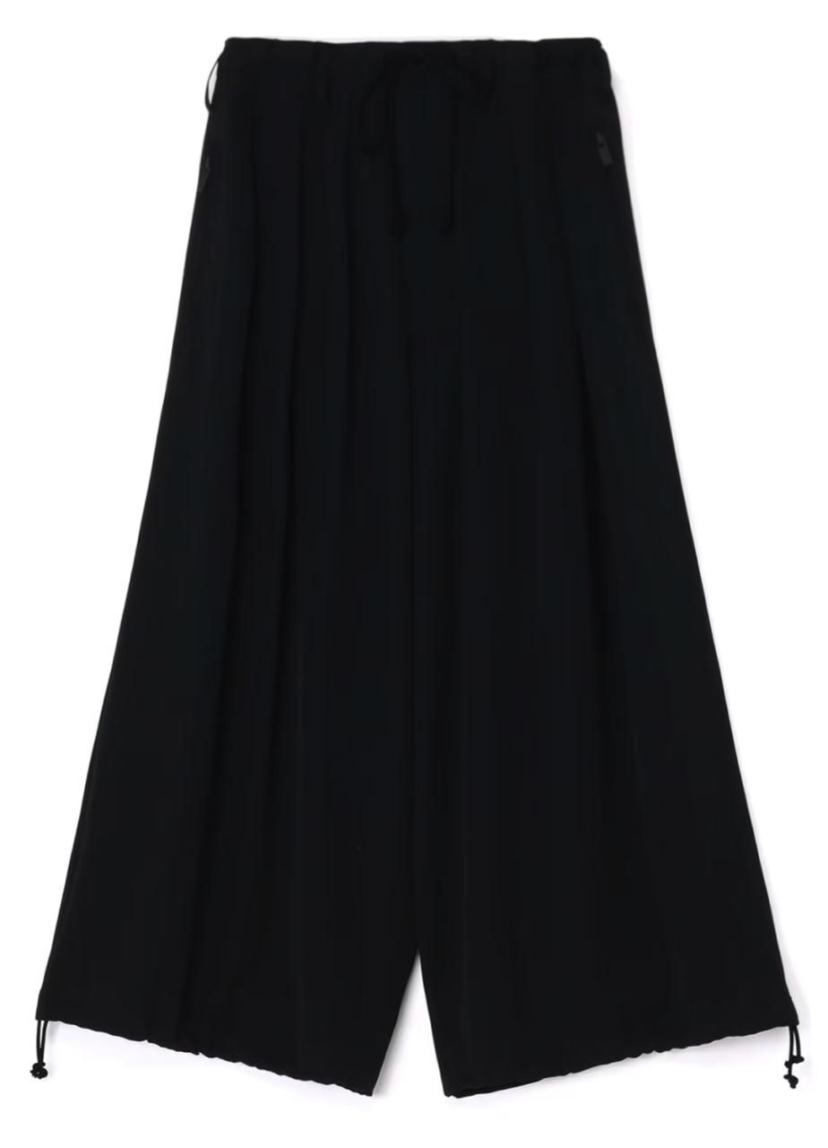 Yohji Yamamoto POUR HOMME シワギャバファスナーバルーンパンツ Yohji Yamamoto POUR HOMME シワギャバファスナーバルーンパンツ