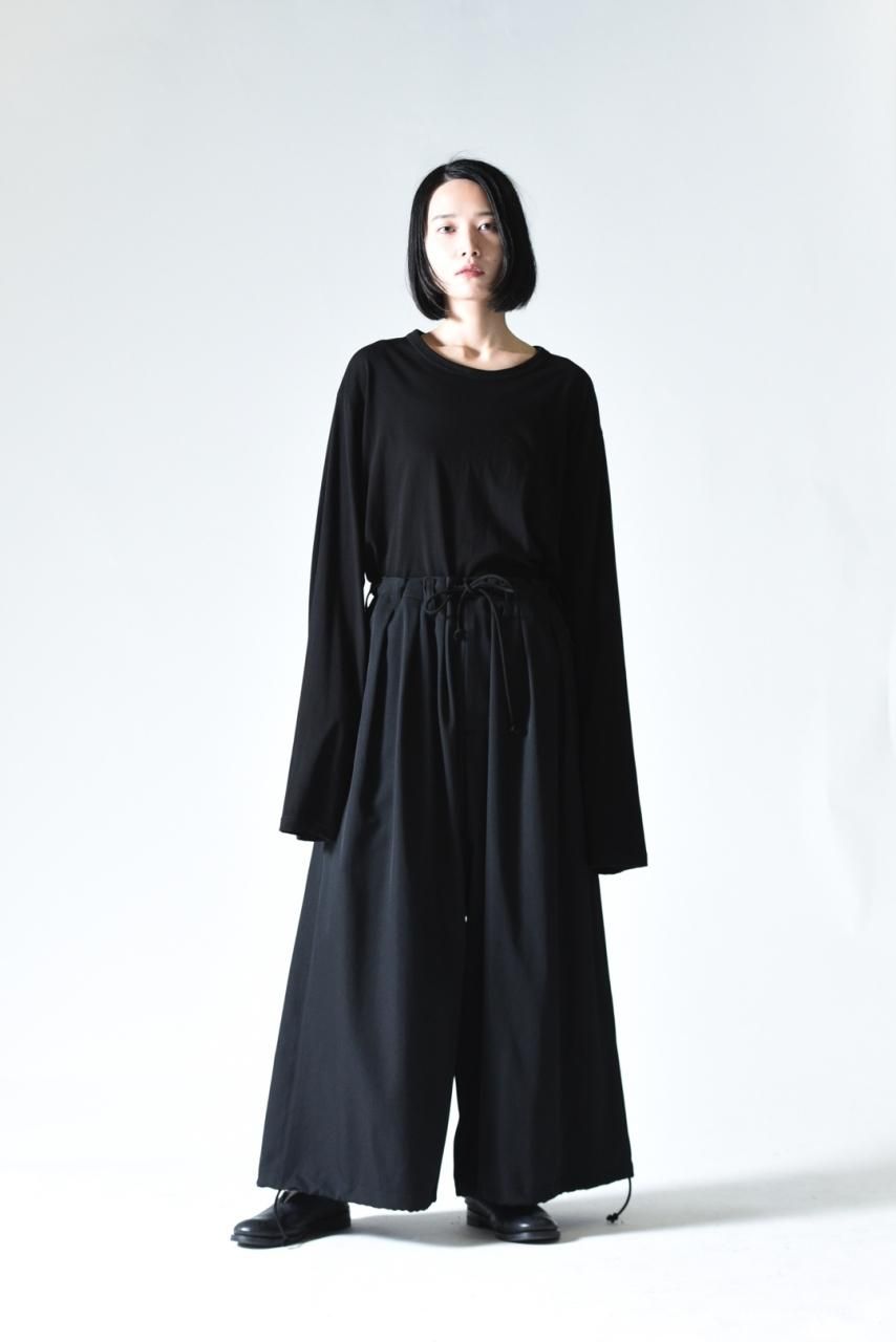 Yohji Yamamoto POUR HOMME シワギャバファスナーバルーンパンツ Yohji Yamamoto POUR HOMME シワギャバファスナーバルーンパンツ