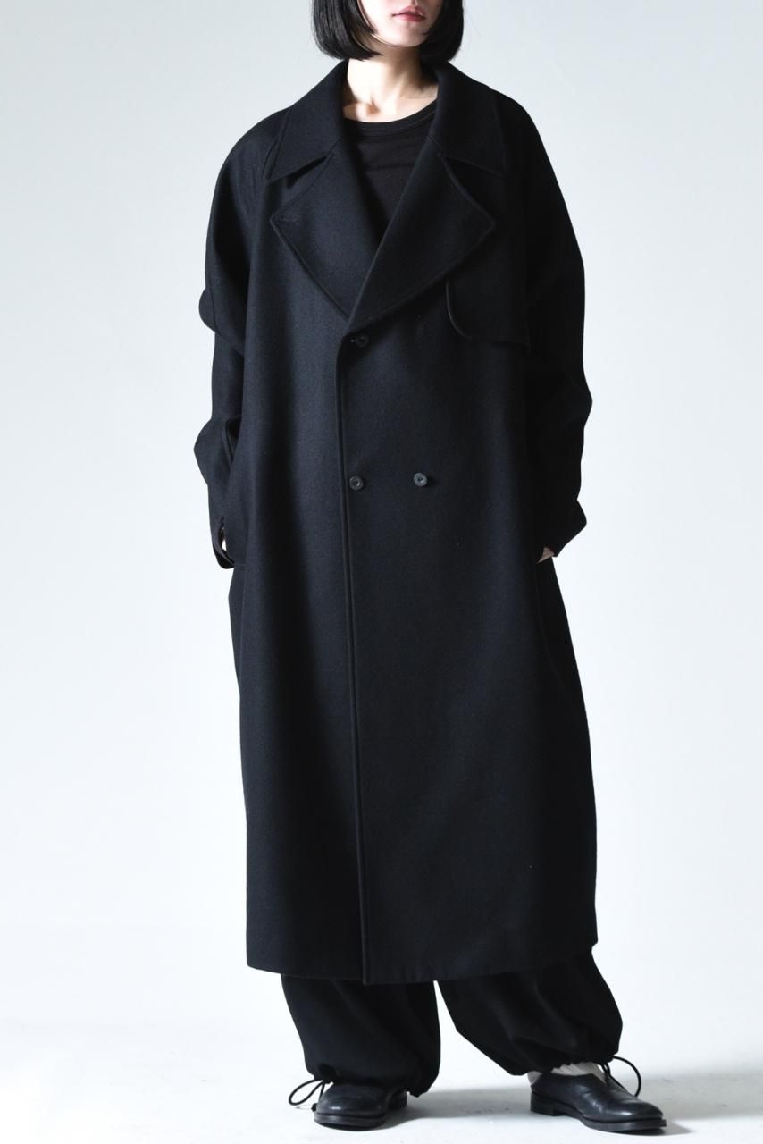 Ka na ta kanata trench coat cashmere black - Ka na ta,Yohji 