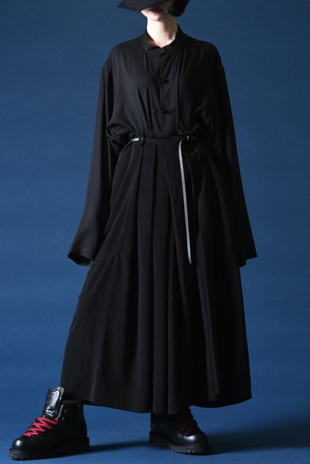 Yohji Yamamoto POUR HOMME トリアセテートタキシードクロス袴 Yohji Yamamoto POUR HOMME トリアセテートタキシードクロス袴