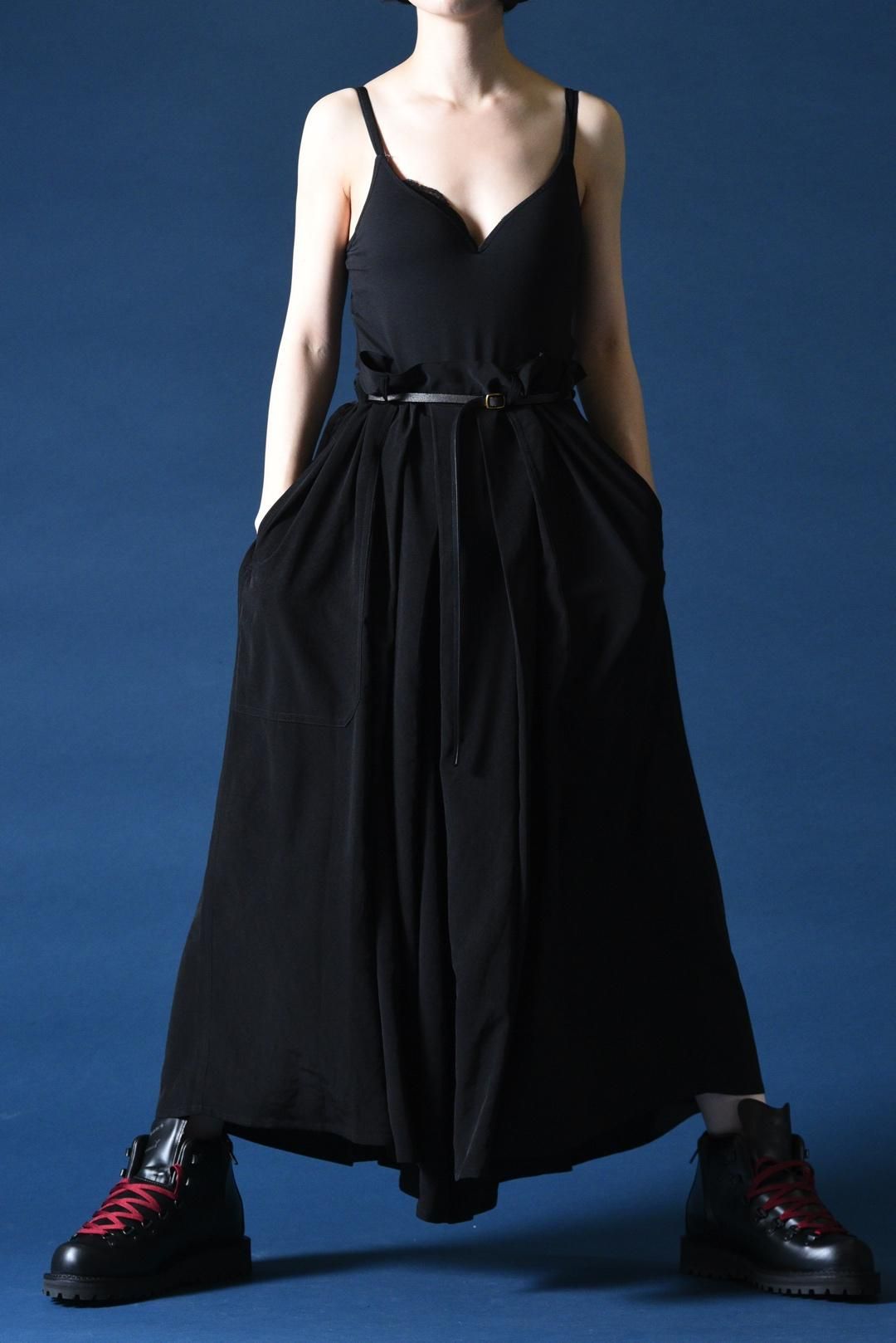 Yohji Yamamoto POUR HOMME トリアセテートタキシードクロス袴 Yohji Yamamoto POUR HOMME トリアセテートタキシードクロス袴