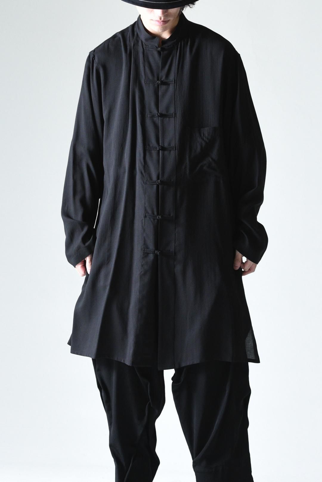 Yohji Yamamoto POUR HOMME セルロース釈迦釦ブラウス - Ka na Yohji Yamamoto POUR HOMME セルロース釈迦釦ブラウス - Ka na