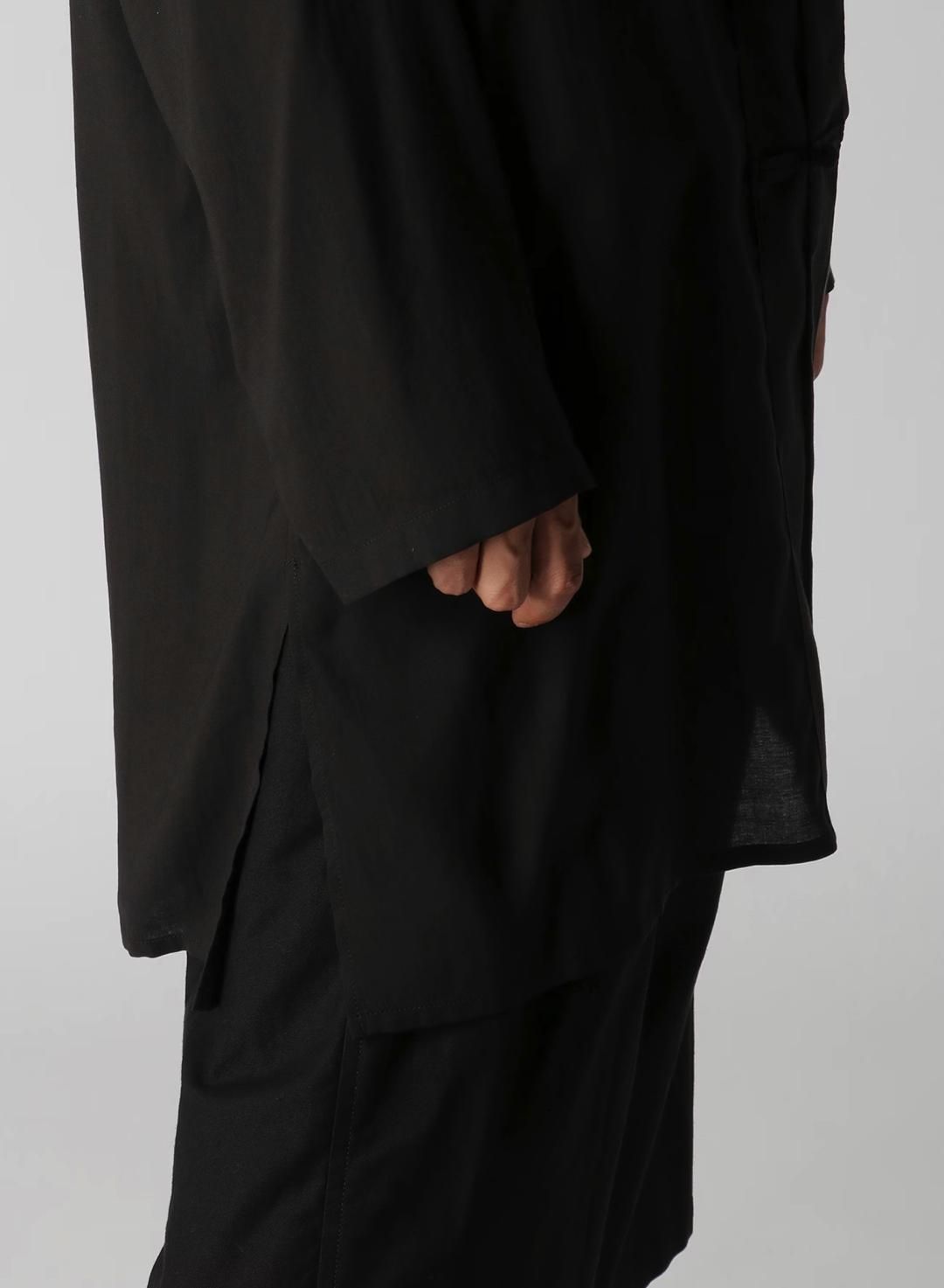 Yohji Yamamoto POUR HOMME セルロース釈迦釦ブラウス - Ka na Yohji Yamamoto POUR HOMME セルロース釈迦釦ブラウス - Ka na