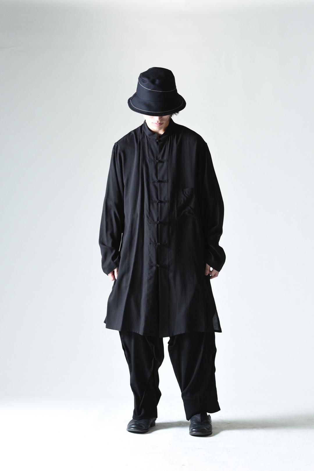 Yohji Yamamoto POUR HOMME セルロース釈迦釦ブラウス - Ka na