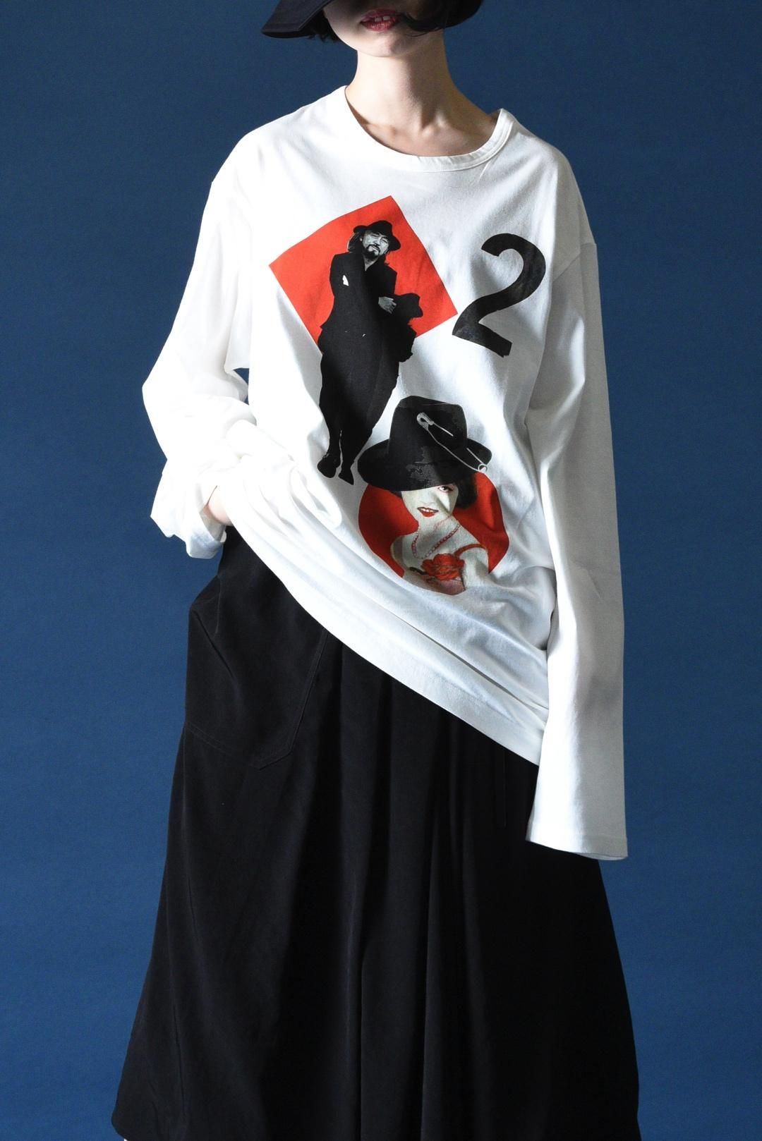 Yohji Yamamoto POUR HOMME 「山本耀司×美人画」プリントBIG Yohji Yamamoto POUR HOMME 「山本耀司×美人画」プリントBIG