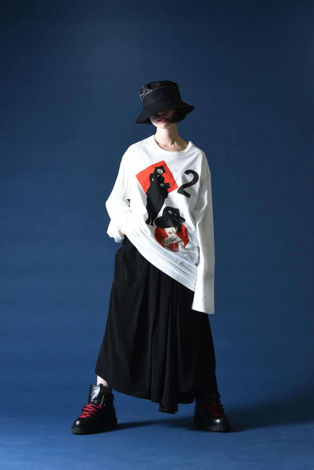 Yohji Yamamoto POUR HOMME 「山本耀司×美人画」プリントBIG Yohji Yamamoto POUR HOMME 「山本耀司×美人画」プリントBIG