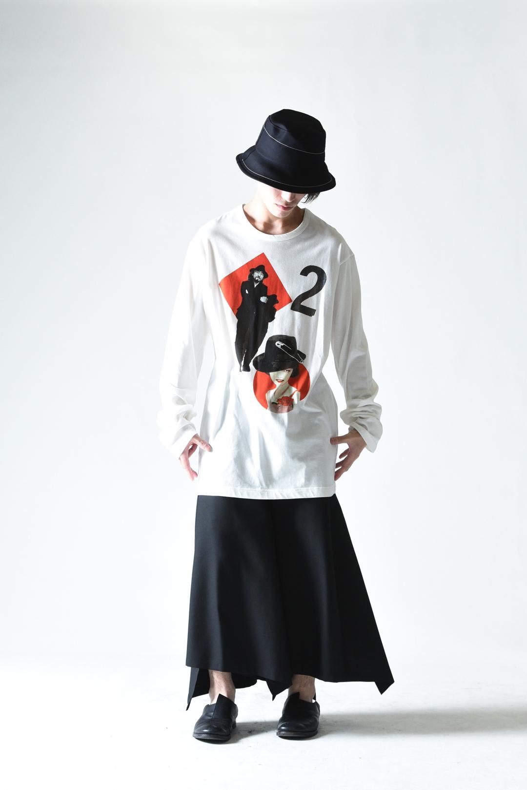 Yohji Yamamoto POUR HOMME 「山本耀司×美人画」プリントBIG Yohji Yamamoto POUR HOMME 「山本耀司×美人画」プリントBIG