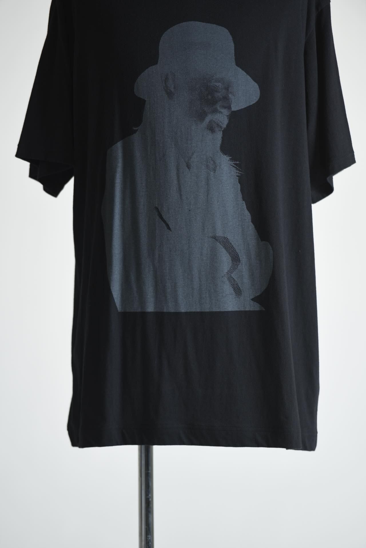 yohji yamamoto pour homme 山本耀司肖像画カットソー yohji yamamoto pour homme 山本耀司肖像画カットソー Yohji
