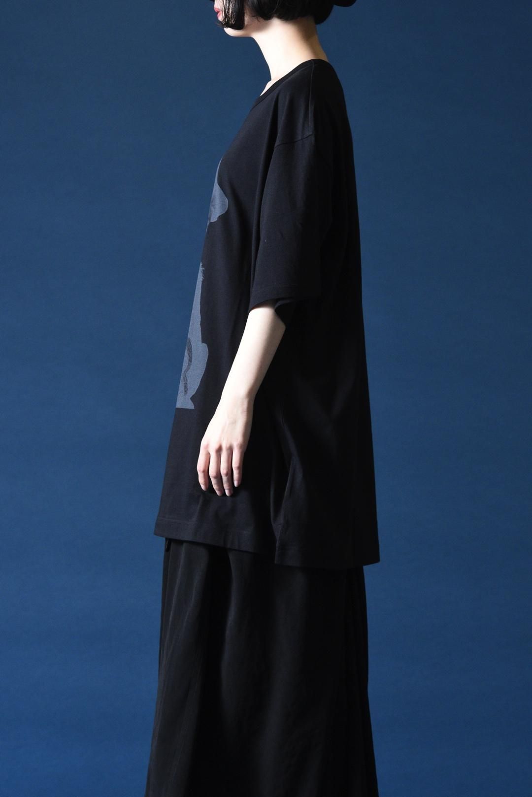 yohji yamamoto pour homme 山本耀司肖像画カットソー yohji yamamoto pour homme 山本耀司肖像画カットソー Yohji