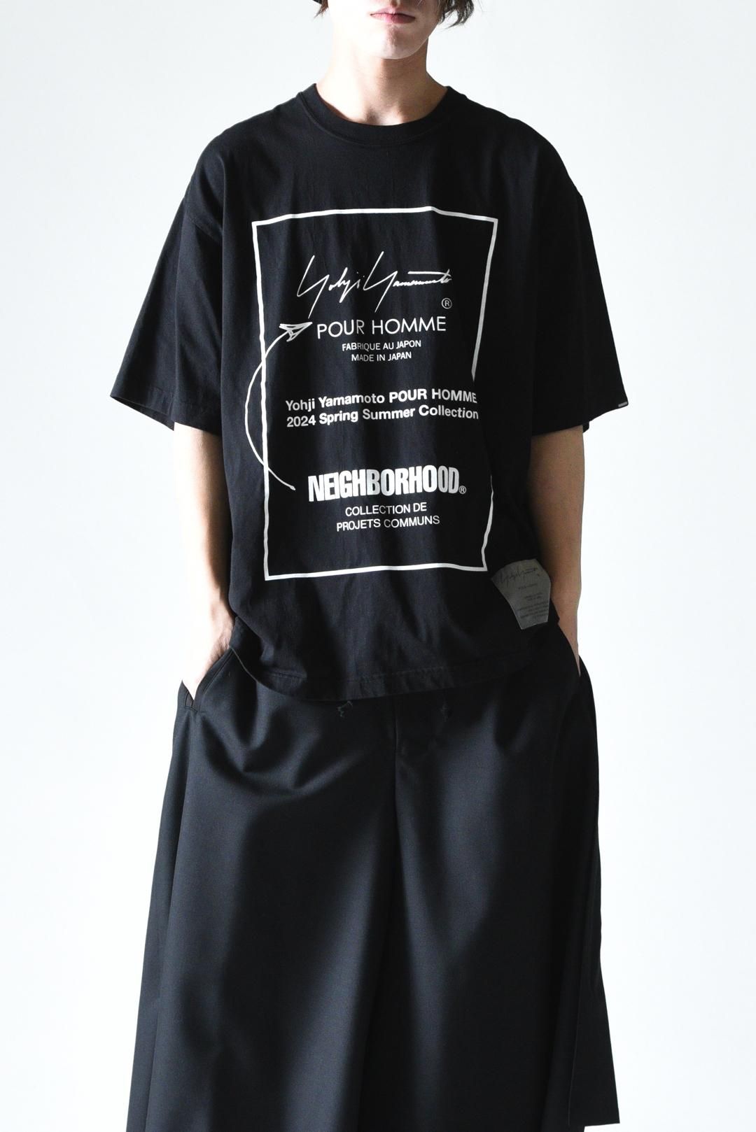 Yohji Yamamoto POUR HOMME×NEIGHBORHOOD YN .CREWNECK SS-1 black - Ka na  ta,Yohji Yamamoto取扱 Dear Joze. の通販サイト