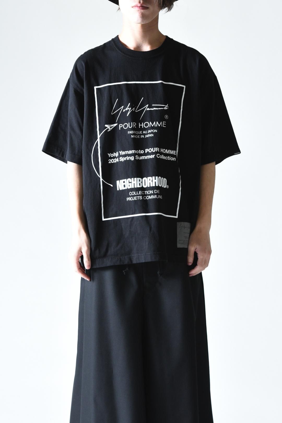 Yohji Yamamoto POUR HOMME×NEIGHBORHOOD YN .CREWNECK SS-1 black - Ka na  ta,Yohji Yamamoto取扱 Dear Joze. の通販サイト