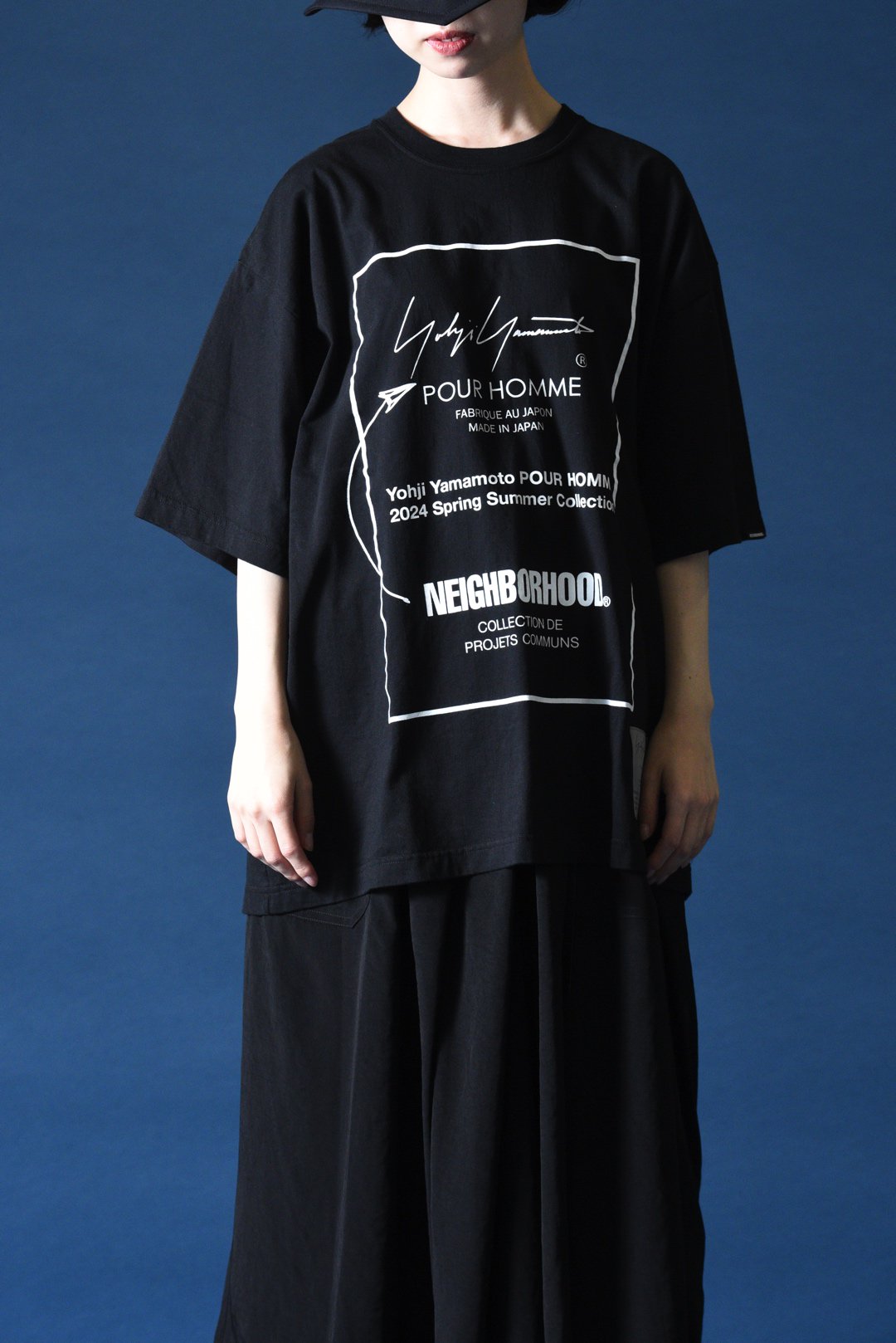 Yohji Yamamoto POUR HOMME×NEIGHBORHOOD YN .CREWNECK SS-1 black - Ka na  ta,Yohji Yamamoto取扱 Dear Joze. の通販サイト