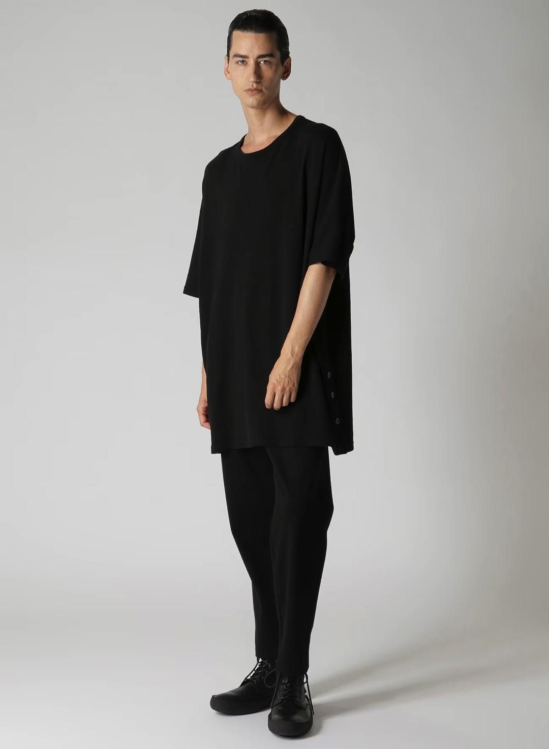 yohji yamamoto pour homme ベルギー麻脇開BIGニットT Yohji Yamamoto POUR HOMME ベルギー麻脇開きBIGニットT - Ka na
