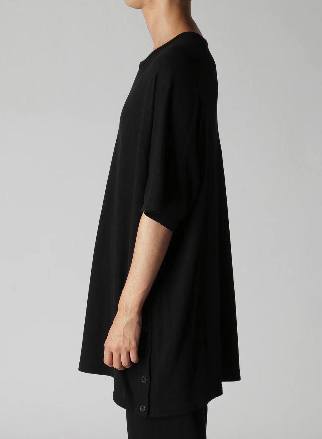 Yohji Yamamoto POUR HOMME ベルギー麻脇開きBIGニットT - Ka na