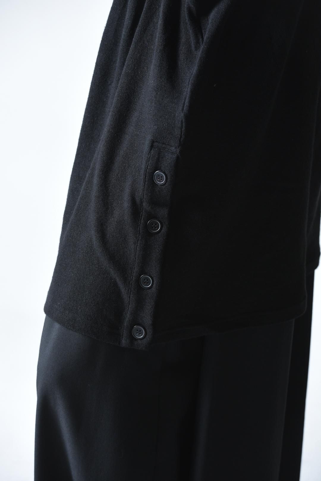 Yohji Yamamoto POUR HOMME ベルギー麻脇開きBIGニットT - Ka na