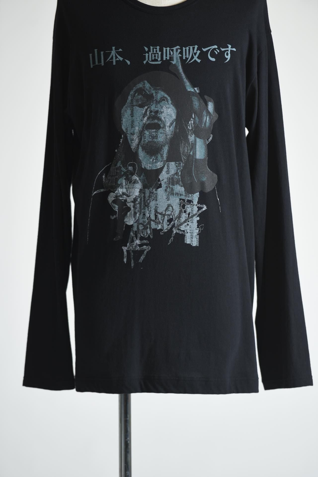 Yohji Yamamoto POUR HOMME 「山本耀司」プリントBIGロング