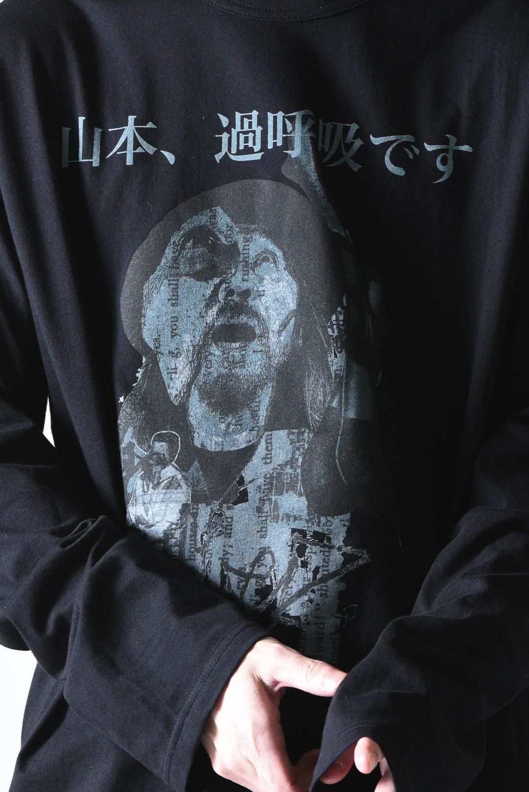 Yohji Yamamoto POUR HOMME 「山本耀司」プリントBIGロング