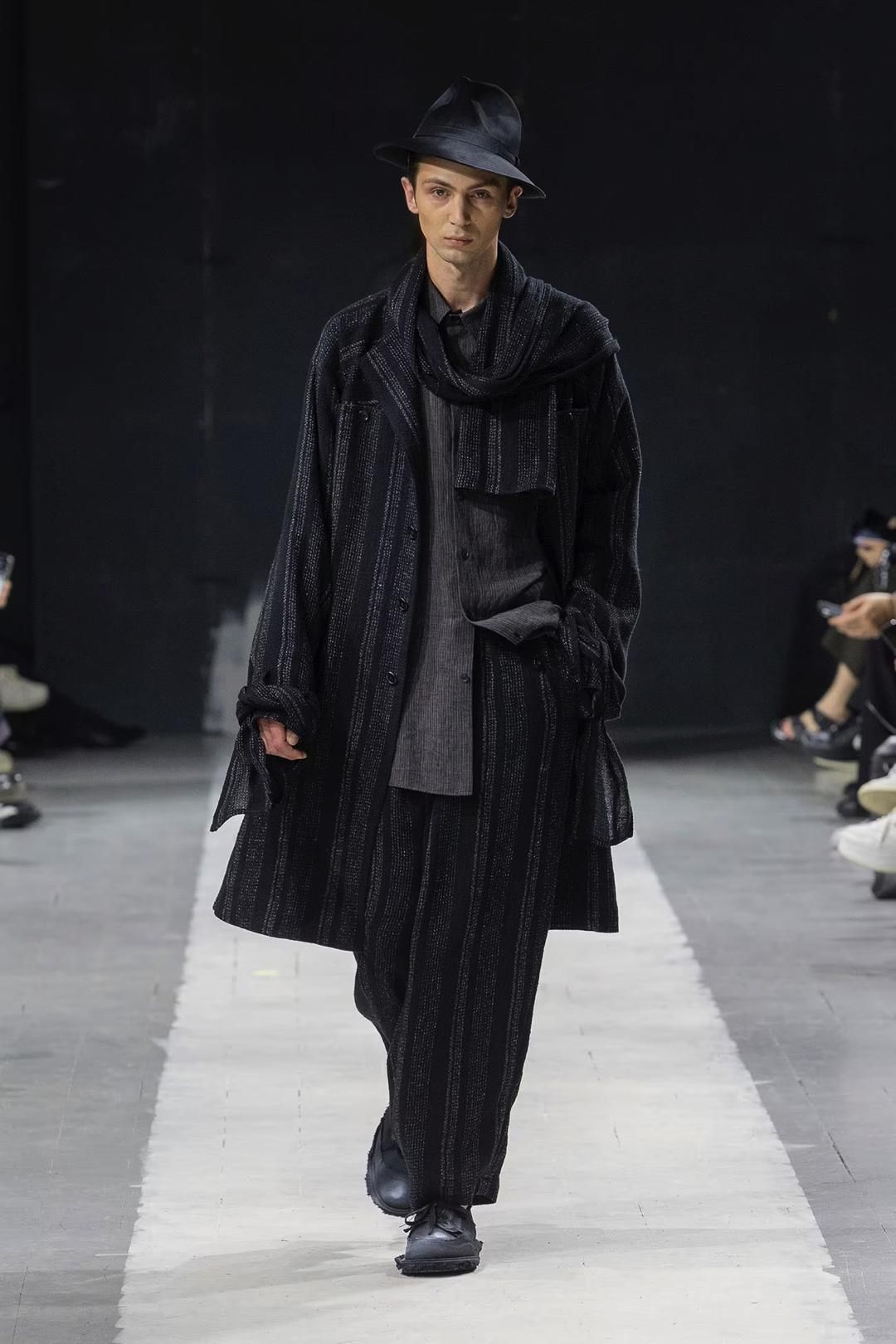 Yohji Yamamoto POUR HOMME シワギャバフェドラハット - Ka na Yohji Yamamoto POUR HOMME シワギャバフェドラハット - Ka na