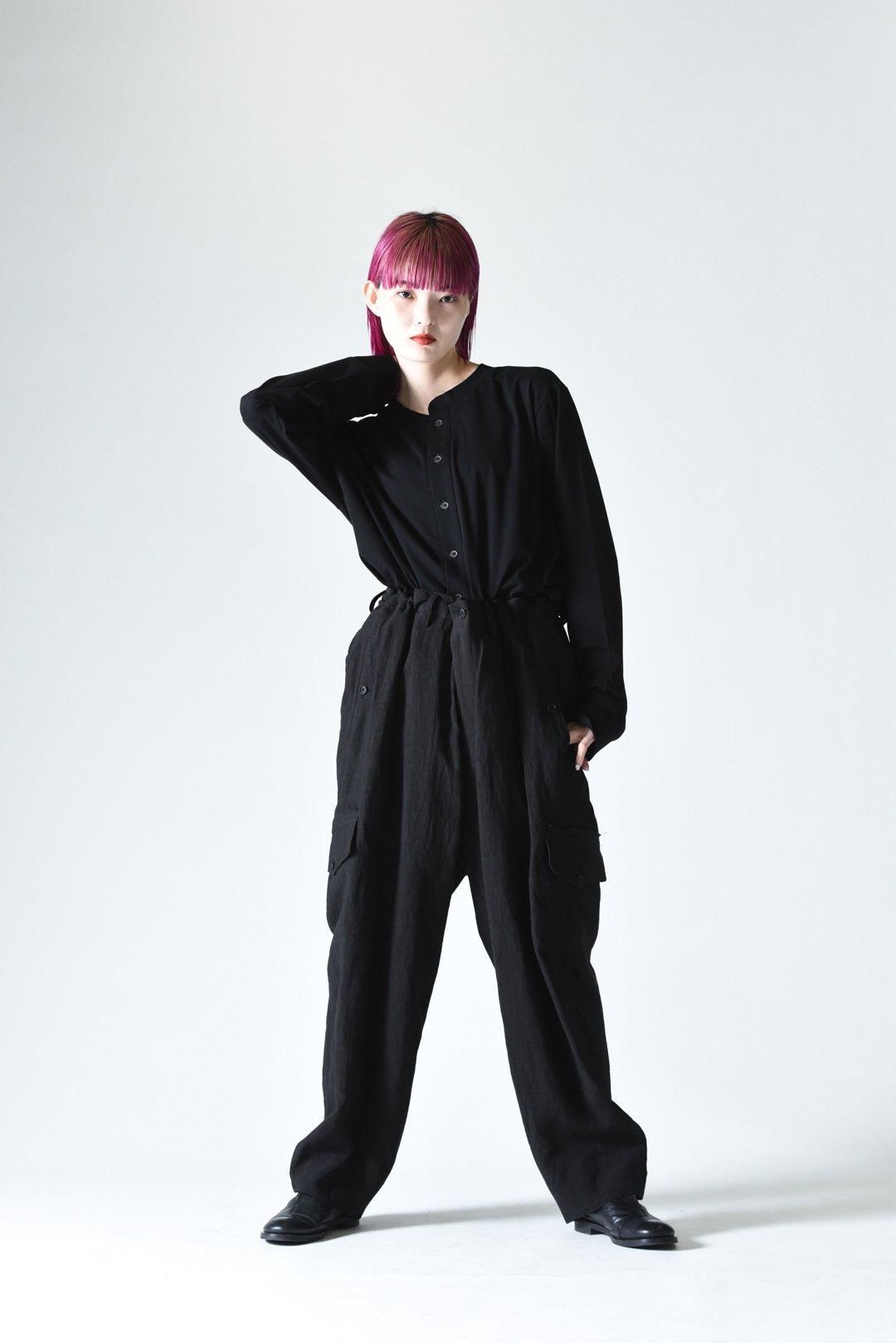 IORE イオレ SUSPENDERS PANTS ブラック 36 Yohji Yamamoto FEMME SUSPENDER PANTS BLACK – TOYASIDO
