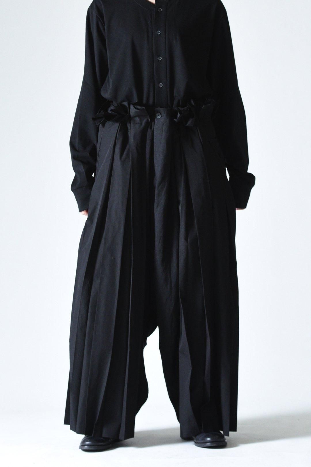 Yohji Yamamoto POUR HOMME サルエルプリーツパンツ - Ka na ta Yohji Yamamoto POUR HOMME サルエルプリーツパンツ - Ka na ta