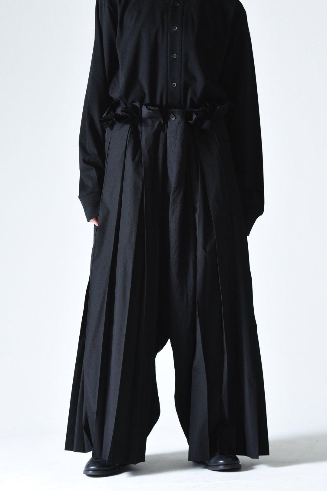 Yohji Yamamoto POUR HOMME サルエルプリーツパンツ - Ka na ta Yohji Yamamoto POUR HOMME サルエルプリーツパンツ - Ka na ta