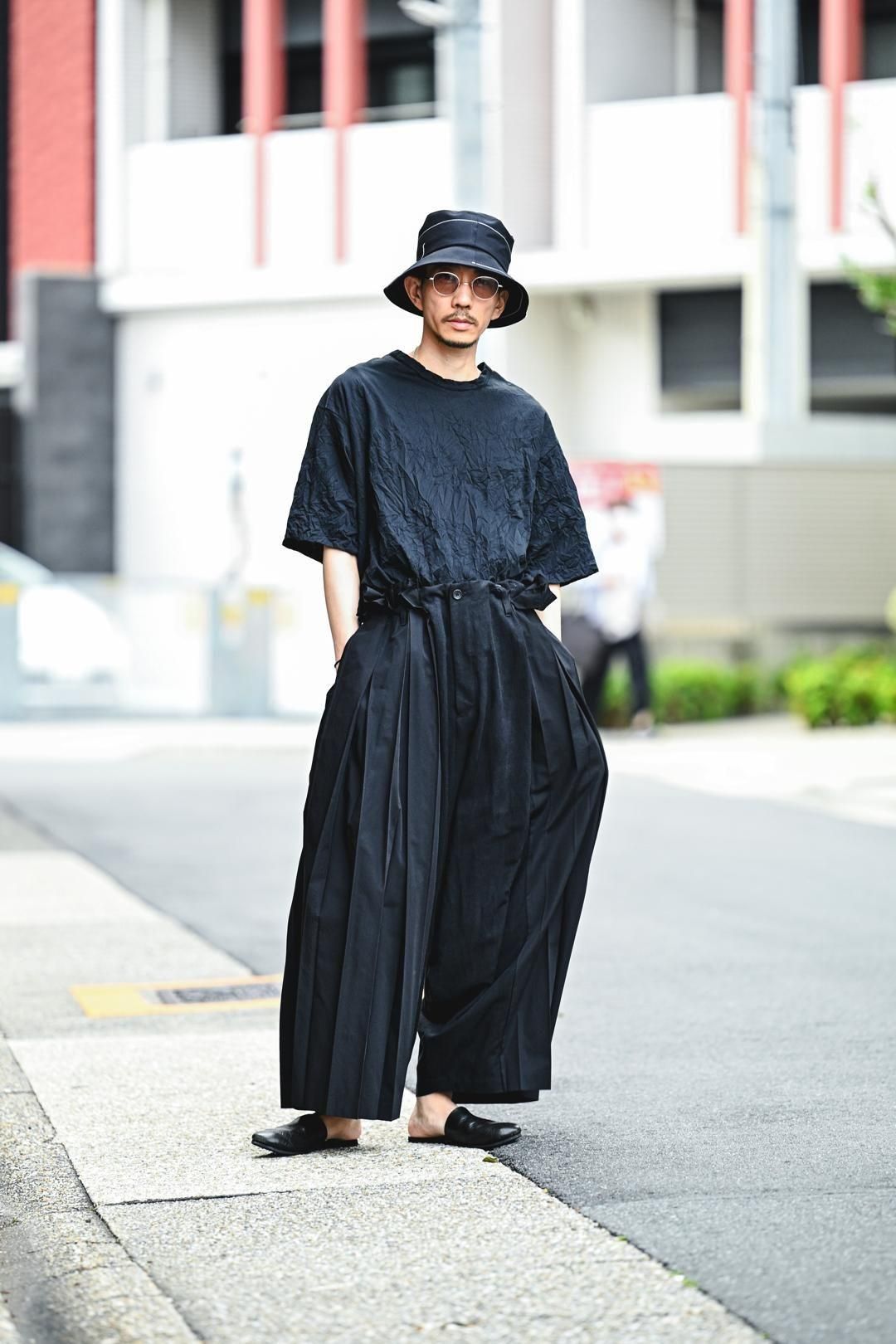 Yohji Yamamoto - 【残り一点】サルエルパンツ(Taタキシード