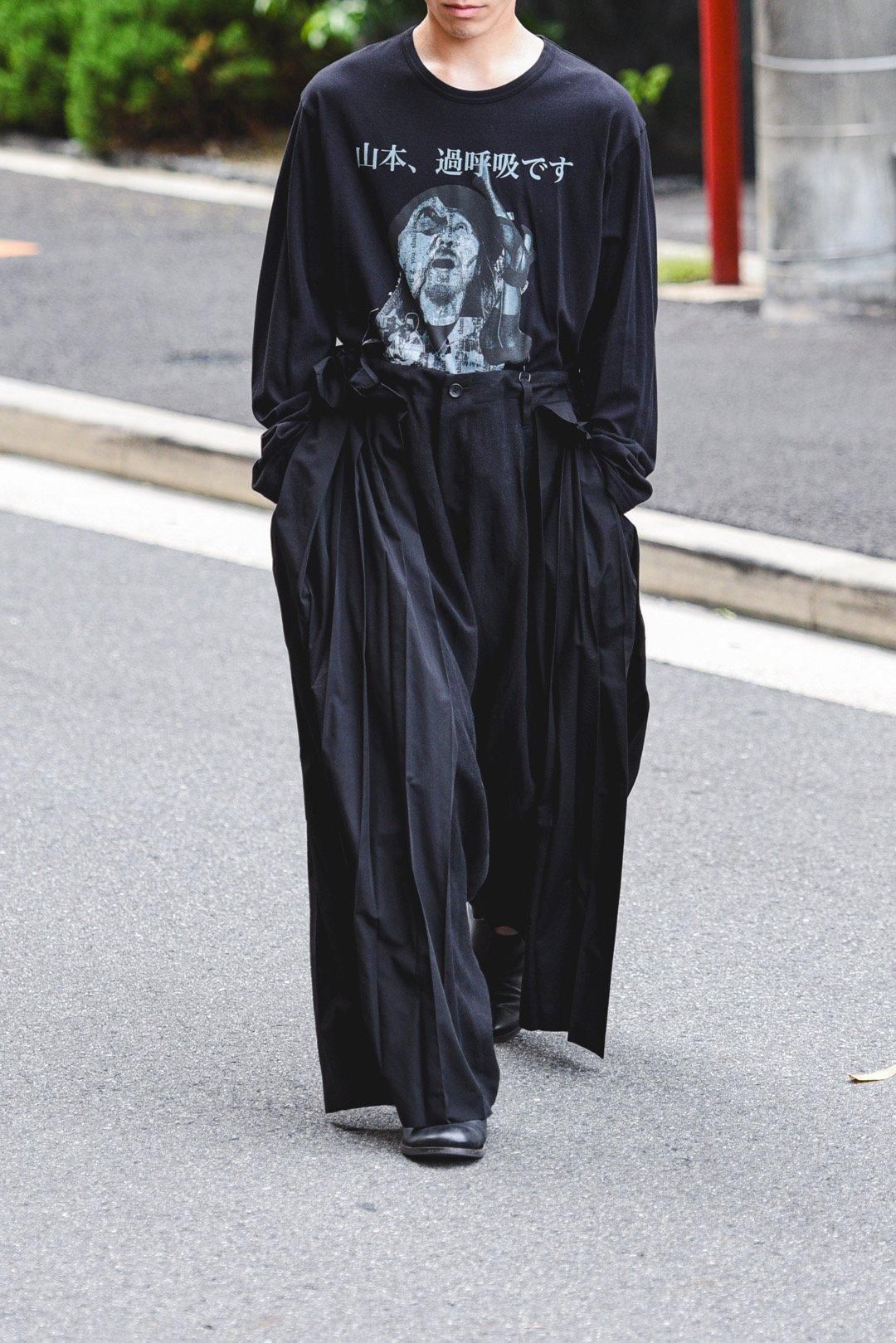 Yohji Yamamoto POUR HOMME サルエルプリーツパンツ - Ka na ta Yohji Yamamoto POUR HOMME サルエルプリーツパンツ - Ka na ta