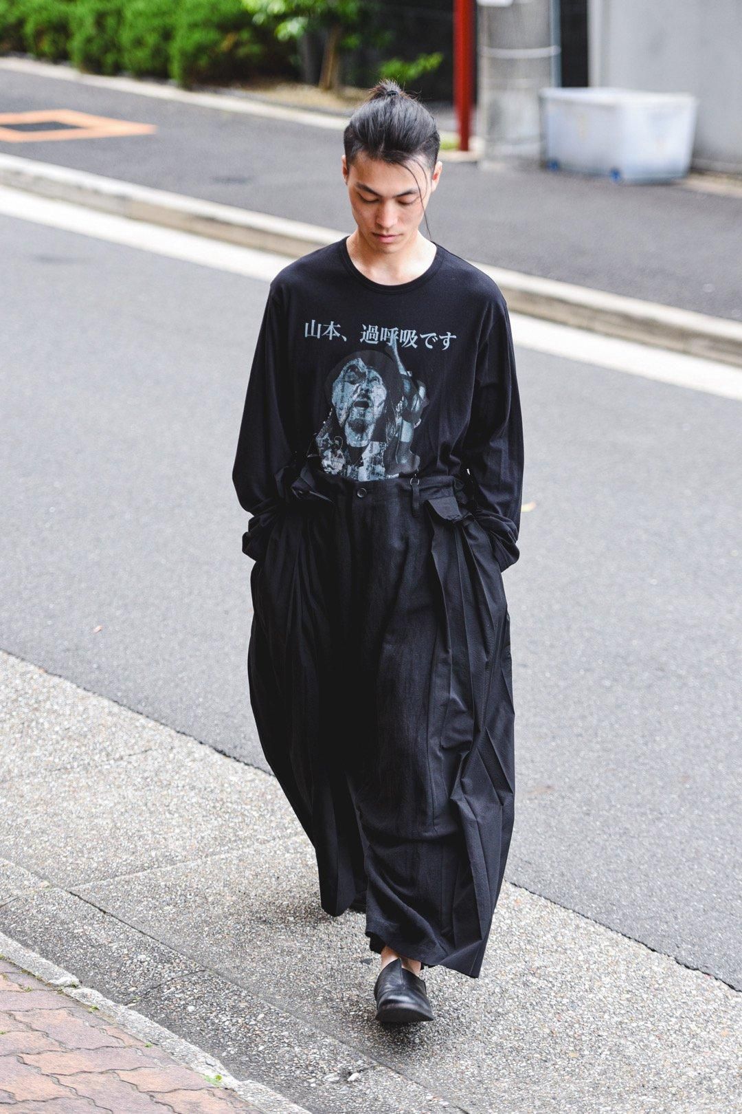 Yohji Yamamoto POUR HOMME サルエルプリーツパンツ - Ka na ta Yohji Yamamoto POUR HOMME サルエルプリーツパンツ - Ka na ta