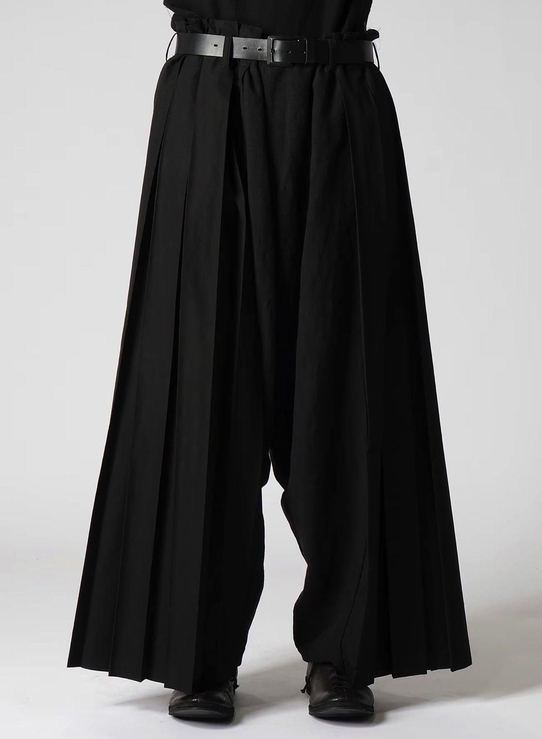 Yohji Yamamoto POUR HOMME サルエルプリーツパンツ - Ka na ta Yohji Yamamoto POUR HOMME サルエルプリーツパンツ - Ka na ta
