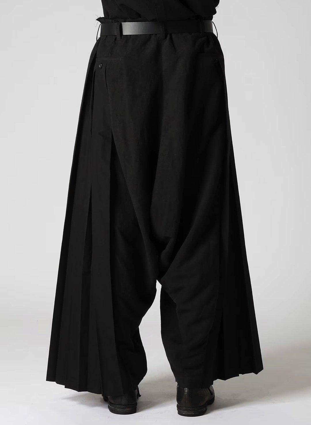 Yohji Yamamoto POUR HOMME サルエルプリーツパンツ - Ka na ta Yohji Yamamoto POUR HOMME サルエルプリーツパンツ - Ka na ta
