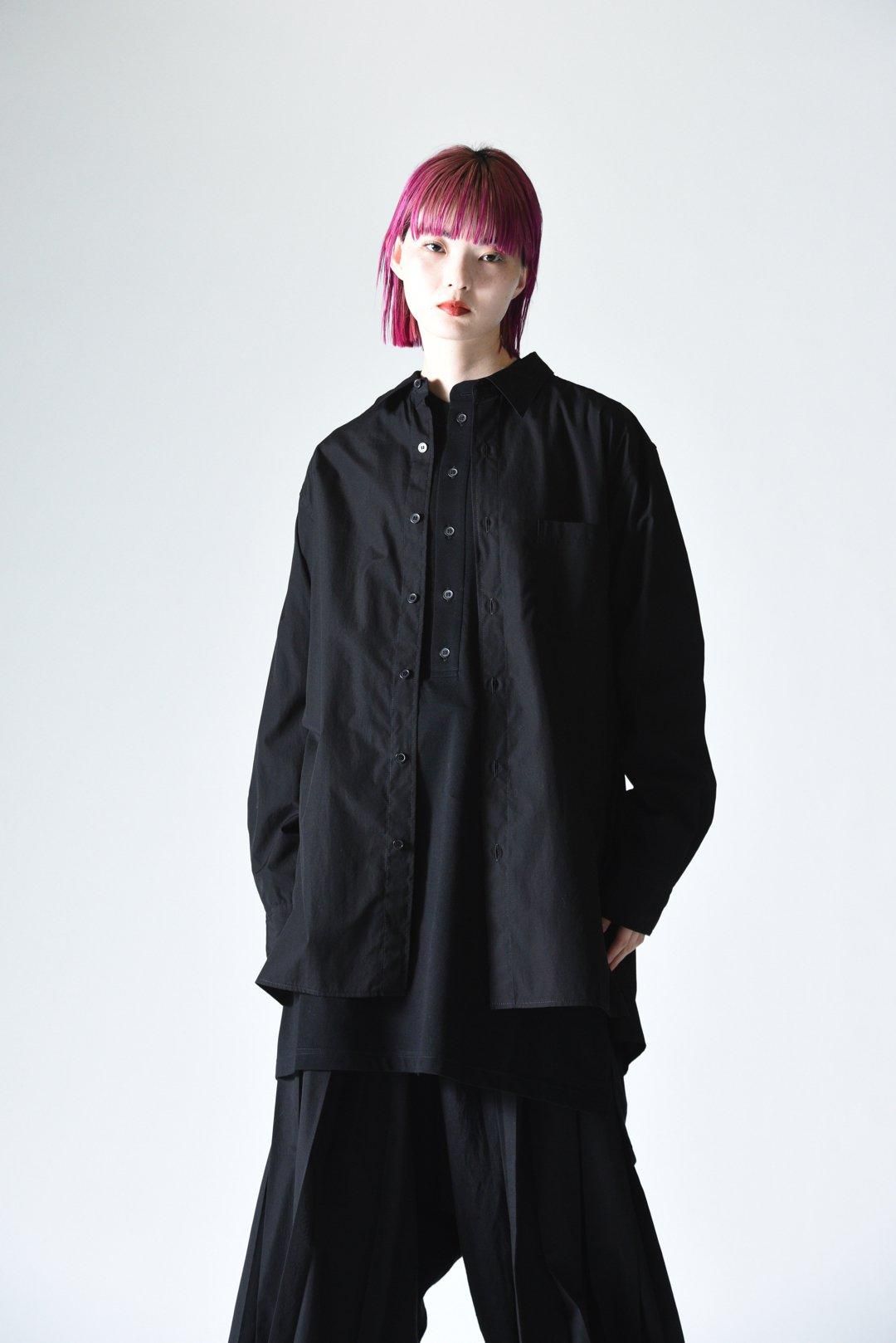 Yohji Yamamoto POUR HOMME 環縫いビッグブラウス - Ka na ta Yohji Yamamoto POUR HOMME 環縫いビッグブラウス - Ka na ta
