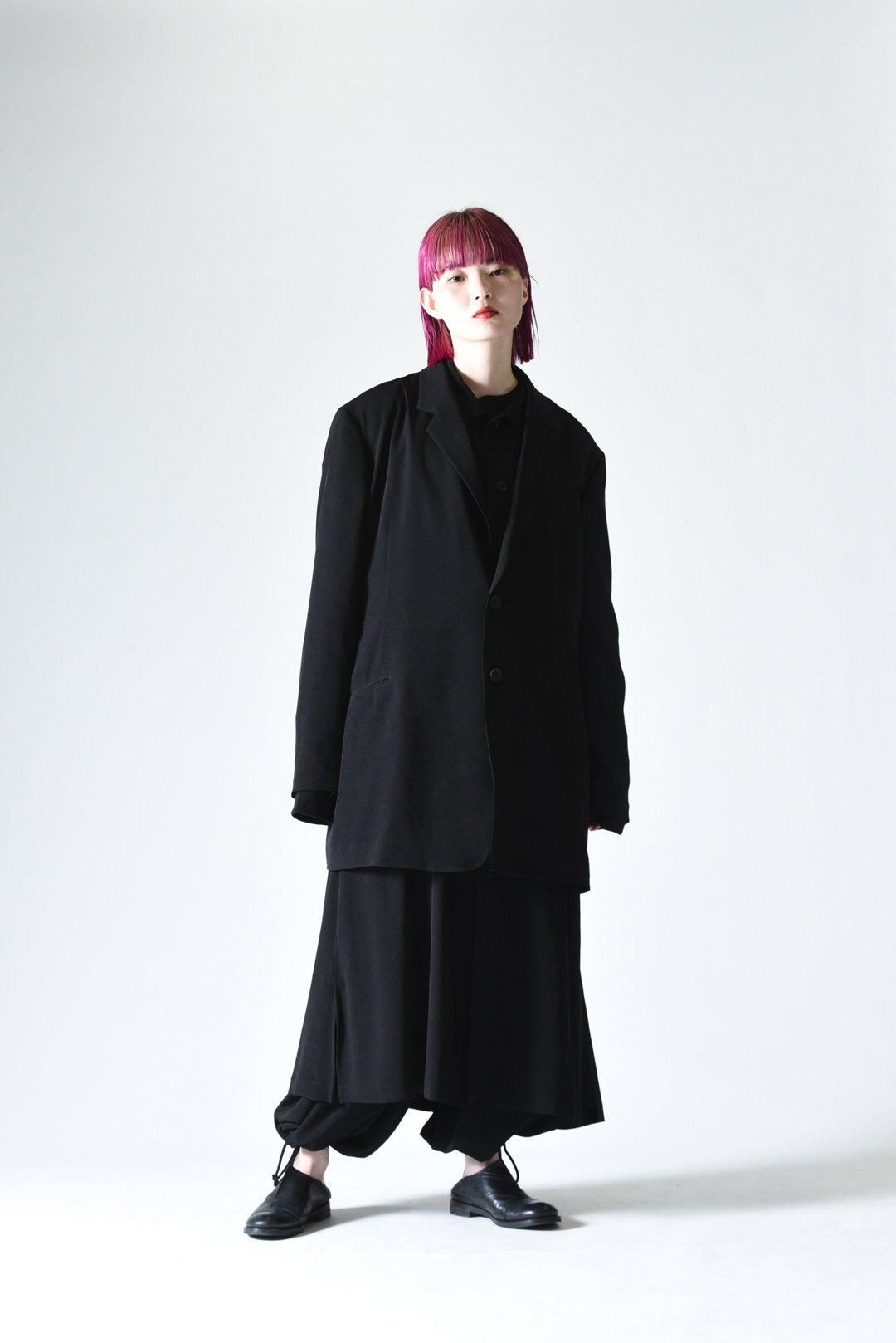 Yohji Yamamoto POUR HOMME トリアセテートタキシードクロス