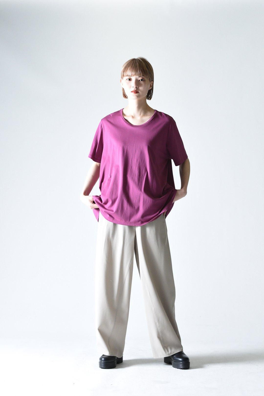 ka na ta カットソー　cut saw 美品　ブラック Ka na ta always cut saw 半袖 dark beige - Ka na ta,Yohji