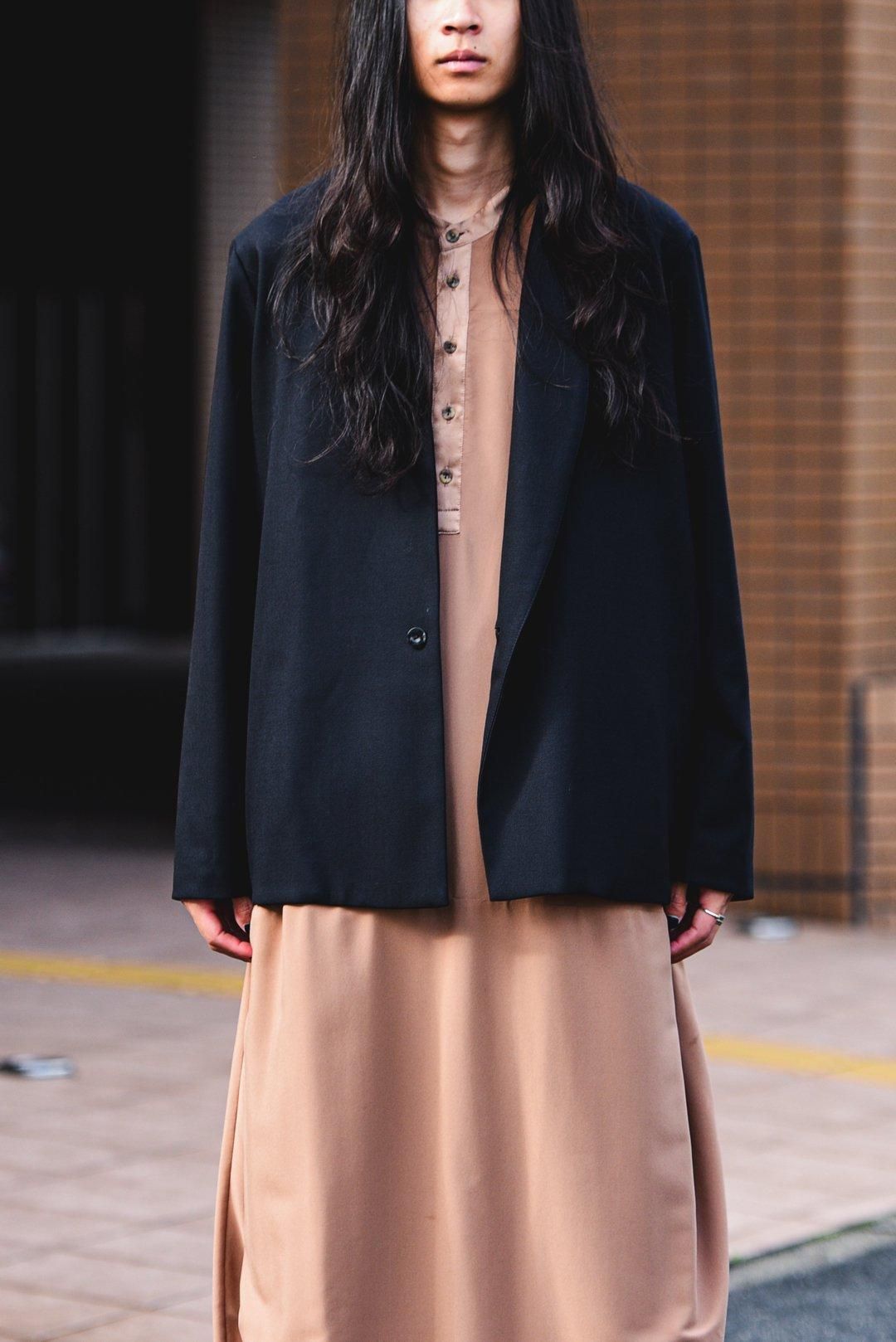 Ka na ta classic kanata jacket kanata black - Ka na ta,Yohji