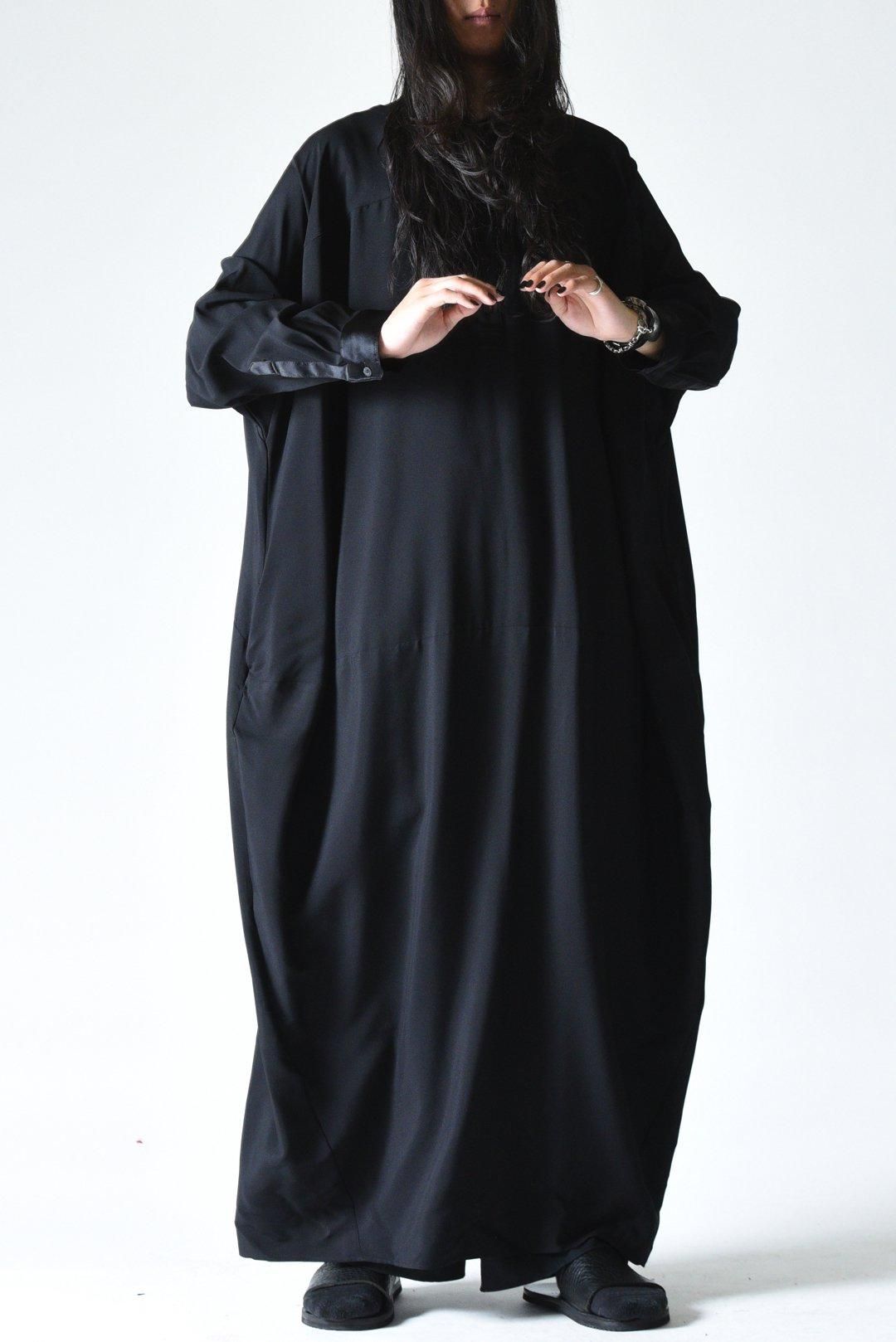 Ka na ta 球体 shirt one piece kanata black - Ka na ta,Yohji