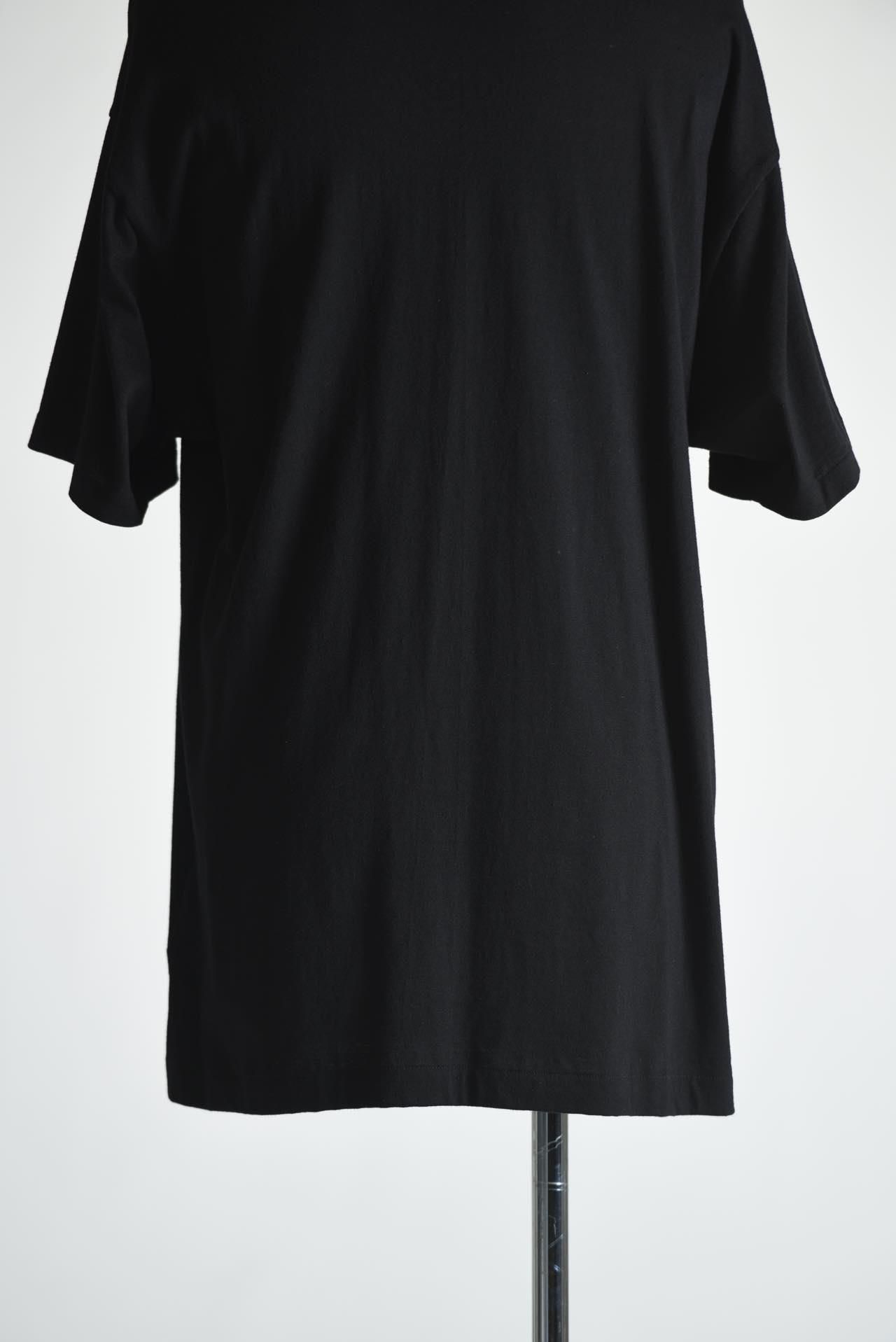 Yohji Yamamoto POUR HOMME 「Y&Y」プリントカットソー black