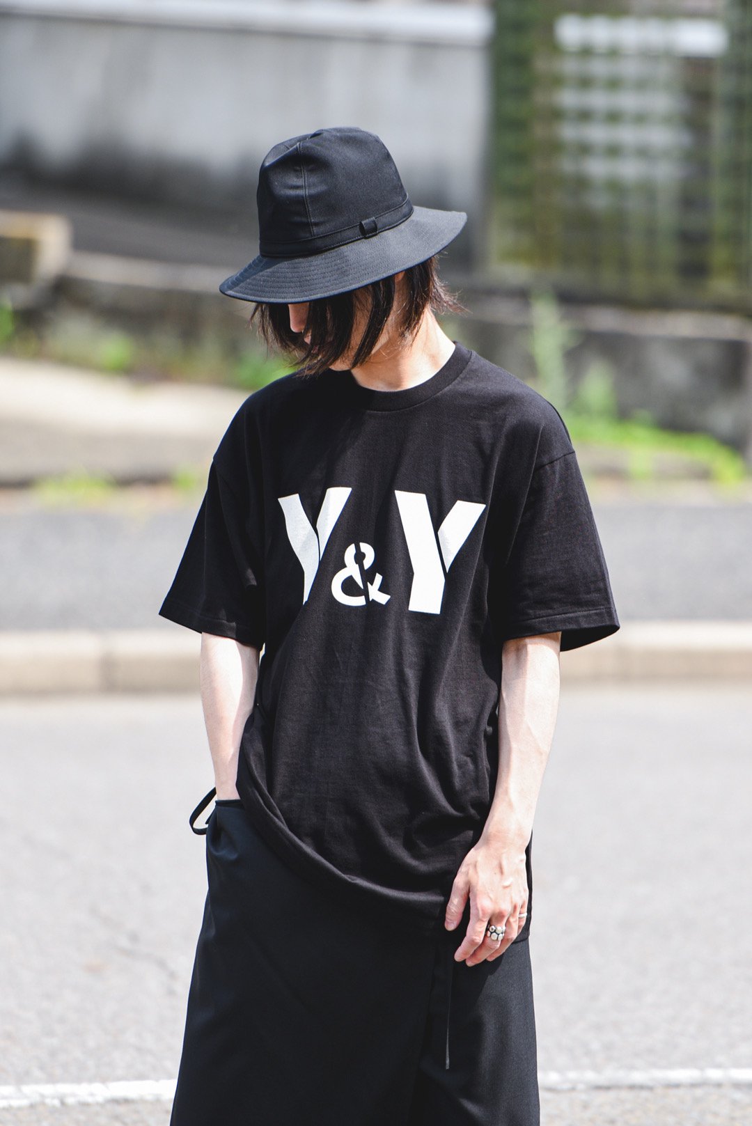 Yohji Yamamoto POUR HOMME 「Y&Y」プリントカットソー black - Ka na ta,Yohji Yamamoto取扱  Dear Joze. の通販サイト