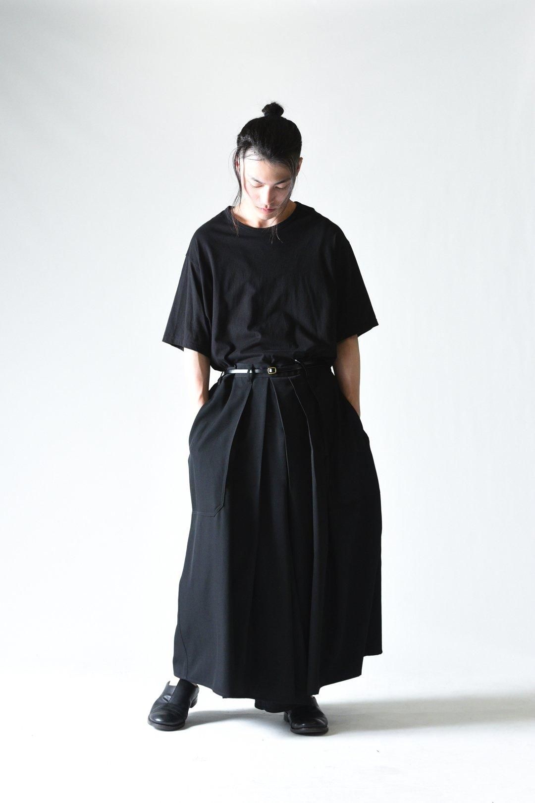 Yohji Yamamoto POUR HOMME ウールギャバジン袴パンツ - Ka na Yohji Yamamoto POUR HOMME ウールギャバジン袴パンツ - Ka na
